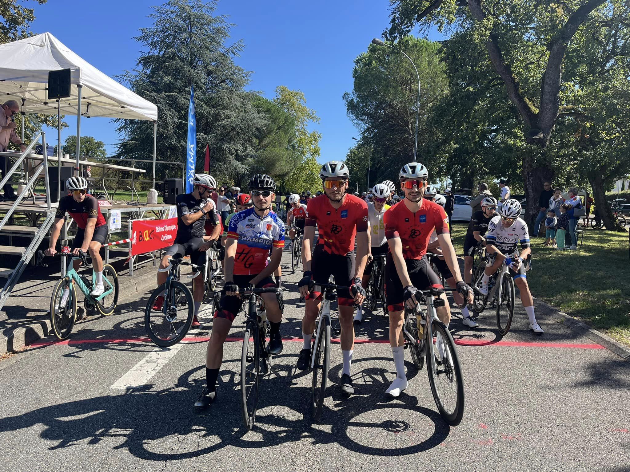 Échappée lors du Grand prix de Balma