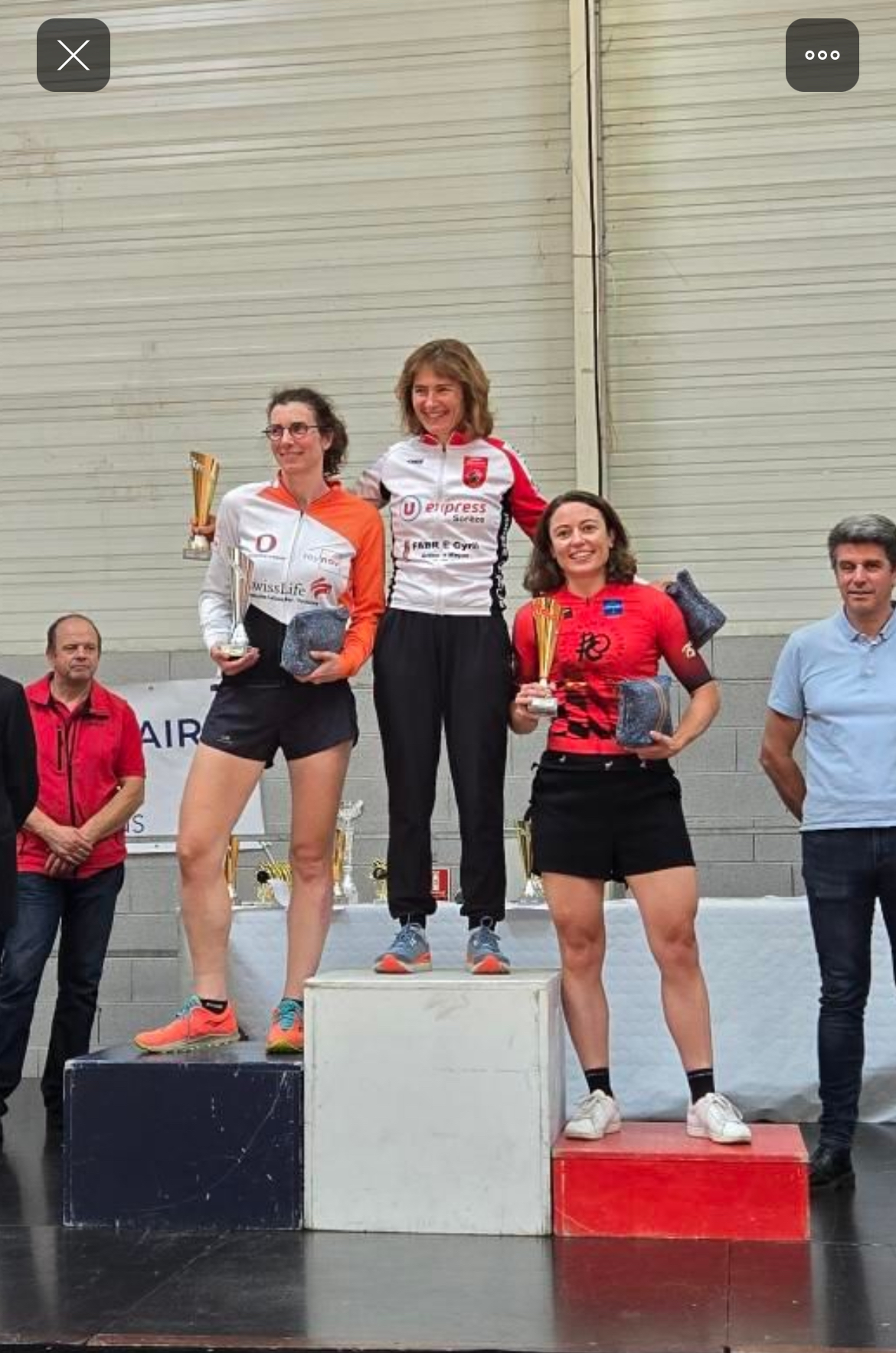 Podium féminin de la Castraise 2024